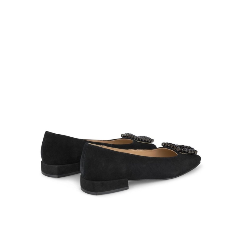 Ballerine Alma En Pena Square Ornament Noir Femme | YZD-54629972